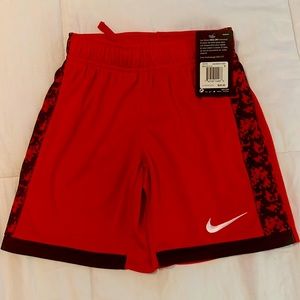 Nike Boys shorts Dri Fit size 6 New red